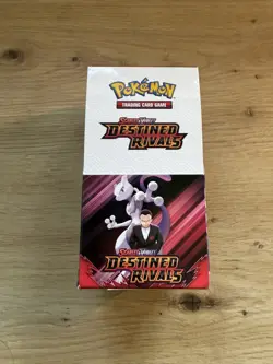 Pokemon TCG: Destined Rivals Half Booster Box 18 Packs (Unsealed Display) - Image 1