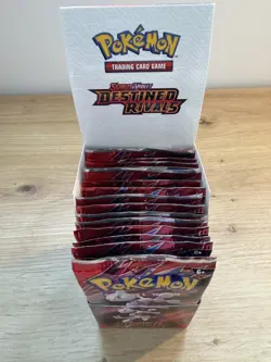 Pokemon TCG: Destined Rivals Half Booster Box 18 Packs (Unsealed Display) - Image 3