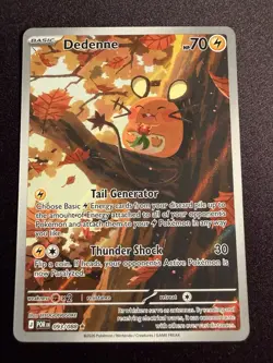 Pokemon Dedenne 093/088 Illustration Rare Perfect Order NM Fresh Pull POR - Image 1