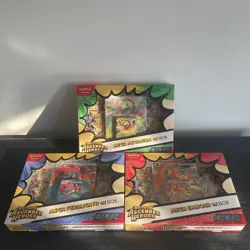✅Pokemon TCG: Mega Evolution Ascended Heroes Mega ex Boxes (Set Of 3) | SEALED - Image 1