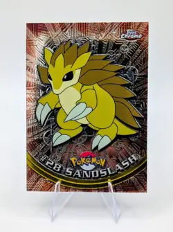 2000 Topps Chrome Pokemon: Sandslash #28 - NM - Image 1