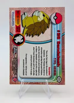 2000 Topps Chrome Pokemon: Sandslash #28 - NM - Image 2