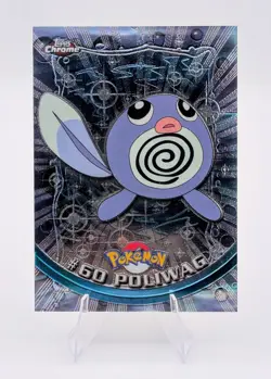 2000 Topps Chrome Pokemon: Poliwag #60 - NM - Image 1