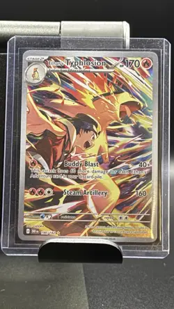 Pokemon Ethan's Typhlosion Holo Illustration Rare Destined Rivals 190/182 170HP - Image 1