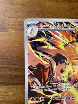 Pokemon Ethan's Typhlosion Typhlosion Holo 190/182 Near Mint Illustration Rare - Image 4