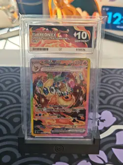 Flareon EX Pokemon Prismatic Evolutions Special 146/131 Ace 10 - Perfect 10s - Image 1