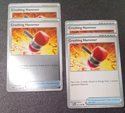 Pokemon TCG 4x Crushing Hammer 071/088 Perfect Order Playset NM - Image 1