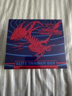 Pokemon TCG Sword & Shield Darkness Ablaze ELite Trainer Box ETB Factory sealed - Image 1