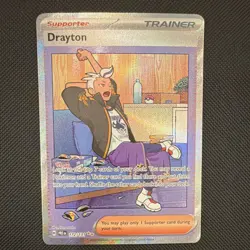Pokemon Drayton 172/131 SV: Prismatic Evolutions Special Illustration Rare Holo - Image 1