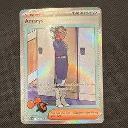 Pokemon TCG Amarys 170/131 SV: Prismatic Evolutions - Ultra Rare Holo Full Art - Image 1