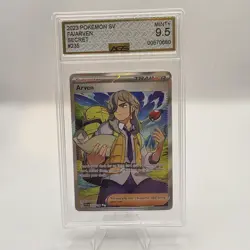AGS 9.5 MINT+ Arven Ultra Rare 2023 Pokemon Scarlet & Violet #235/198 - Image 1