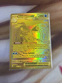 Pokemon TCG Mega Greninja ex 122/086 SR Chaos Rising NM - Image 1