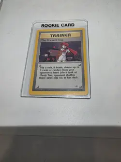 The Rocket’s Trap 19/132 Pokemon TCG WOTC Gym Heroes Holo Rare 2000 Trainer Mint - Image 1