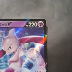 Pokemon TCG Mewtwo V SWSH223 Pokemon GO Holo Promo 2022 Mochizuki 220 HP - Image 3
