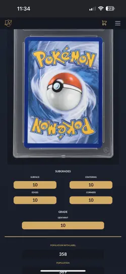 Pokemon TCG Pikachu EX Ascended heroes 276/217 ACE GEM MINT 10 Perfect Subs - Image 3