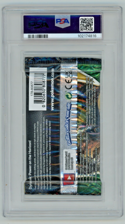 2021 Pokemon SWSH Evolving Skies Booster Pack Umbreon Artwork PSA 9 - Image 2