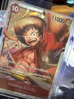 Monkey.D.Luffy ST10-006 SR The Three Captains Holo Foil One Piece TCG NM - Image 5
