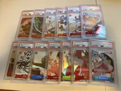 Lot (13) 2023 One Piece Gift Collection PSA 10 Set w/ Luffy Zoro Nami Robin Ace - Image 2