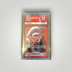 Trafalgar Law OP14-001 Parallel ACE Grading Gem Mint 10 – One Piece English - Image 1