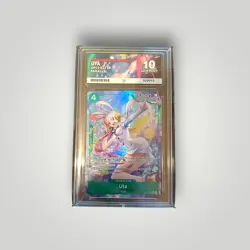 Uta OP13-023 SR Parallel ACE Grading Gem Mint 10 – One Piece English - Image 1