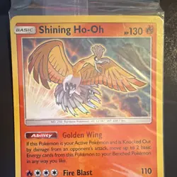 Pokemon Shining Ho-Oh Promo Pack SM70 Sealed English Trading Card - Image 2