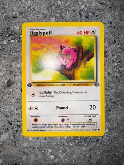 Pokemon TCG Cards 1st Edition Jigglypuff 54/64 Jungle EXC-NM - Image 3