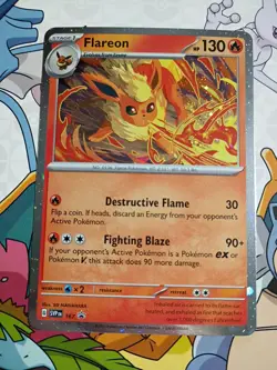 Flareon - 167 (Cosmos Holo) 167 Sv: Scarlet & Violet Promo Cards Holo - Image 1
