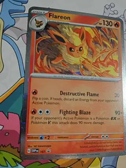 Flareon - 167 (Cosmos Holo) 167 Sv: Scarlet & Violet Promo Cards Holo - Image 2