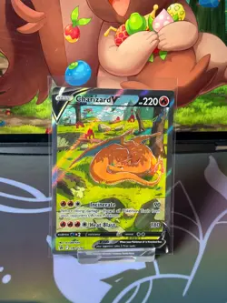 Charizard V - SWSH260 - Black Star Promo - Pokemon TCG Card NM Rare UPC - Image 1