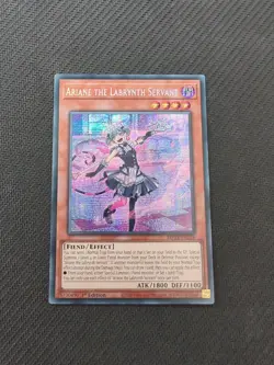 MP23-EN228 Ariane the Labrynth Servant Prismatic Secret Rare 1st Edition YuGiOh - Image 1