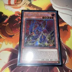 Yugioh BLZD-EN002 Power Vice Dragon Secret Rare version - Image 2