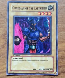 Yu-Gi-Oh Guardian of the Labyrinth 1st Edition MRD-E083 . Free UK Postage - Image 1