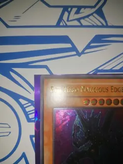 YU-GI-OH Evil Hero Malicious Edge Unlimited Ultimate Rare Euro Print Lp - Image 2