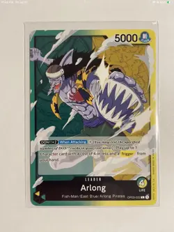 One Piece TCG Pillars Of Strength English Version ~ Arlong OPO3-022 L - Image 1