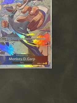 ONE PIECE - Monkey D.Garp (Alt Art) Paramount War OP02-115 R OP TCG ENGLISH - Image 5