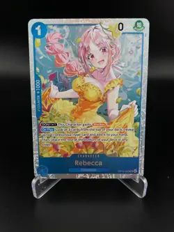 Rebecca OP15-053 Super Rare Adventure on Kami's Island One Piece NM - Image 1