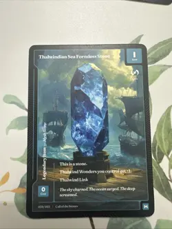 Wonders of The First Thalwindian Sea Formless Stone Mythic Call Of The Stones - Image 1
