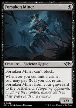 Forsaken Miner - Non-Foil - otj - 88 | MTG Card - Image 3