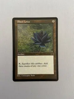 Black Lotus - Beta & Retro Frame MTG Custom Card (2-Sided) - Playtest Card - Image 4
