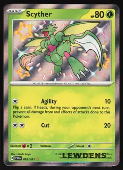 Scyther - 095/091 - Baby Shiny - Paldean Fates - Pokemon Card - Image 1