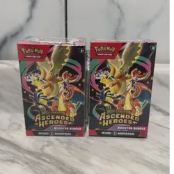 Pokemon TCG Mega Evolution—Ascended Heroes Booster Bundle Box 2 Boxes 60 Cards - Image 1