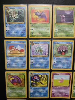 Pokemon TCG Fossil 1st Edition Lot Of 27 Cards NM - Image 2