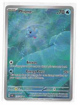 Phione 175/167 Twilight Masquerade Holo Illustration S&V Pokemon TCG Card NM - Image 1