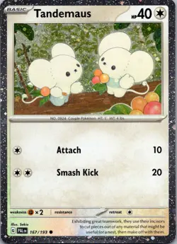 Tandemaus (Cosmos Foil) Promo Miscellaneous Cards & Products 167/193 NM - Image 1