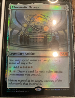 Chromatic Orrery Foil - Core Set 2021 #228/274 - Magic the Gathering - Image 1