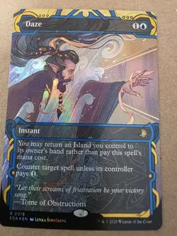 Daze - Foil - Secrets of Strixhaven: Mystical Archive - Mtg - Image 1