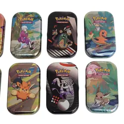 Official Pokemon Mini Tin Bundle x 10 - (Empty) - Image 4