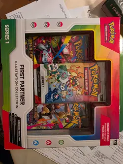 Pokemon TCG First Partner Illustration Collection Series 1 New Sealed - Image 1