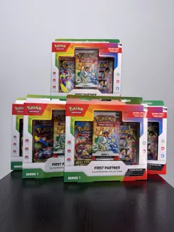 Pokemon TCG: First Partner Illustration Collection Series 1 New Sealed - Image 3
