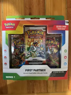 Pokemon TCG: First Partner Illustration Collection Series 1 New Sealed - Image 1